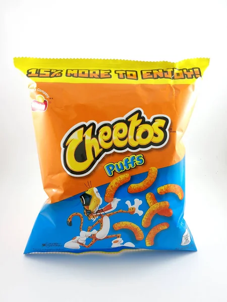 Manila Lgo Frito Legt Cheetos Puffs Oktober 2020 Manilla Filipijnen — Stockfoto