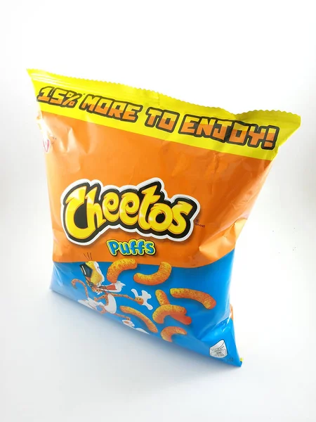 Manila Lgo Frito Legt Cheetos Puffs Oktober 2020 Manilla Filipijnen — Stockfoto
