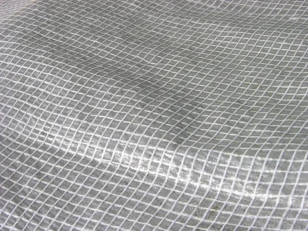 Die Oberfläche Der Mit Polyethylen Verstärkten Folie Mit Sonnenblendung Verschiedenen — Stockfoto