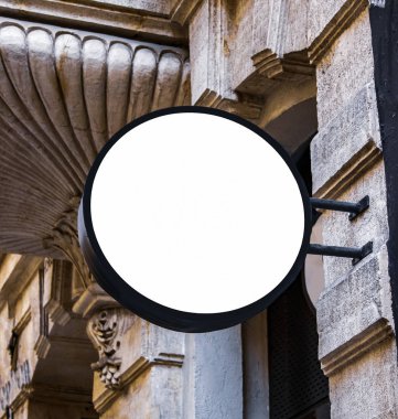 Pano düzenleme ve şablon boş çerçeve logo ve arkaplan üzerinde metin için