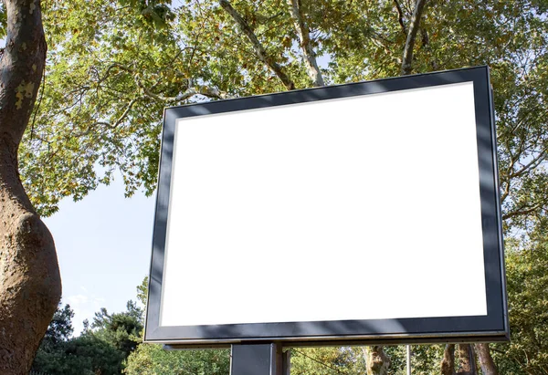 billboard blank mockup and template empty frame for logo or text