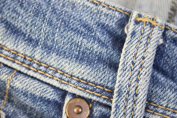 Jeans detail, denim textuur achtergrond, mode-ontwerp — Stockfoto