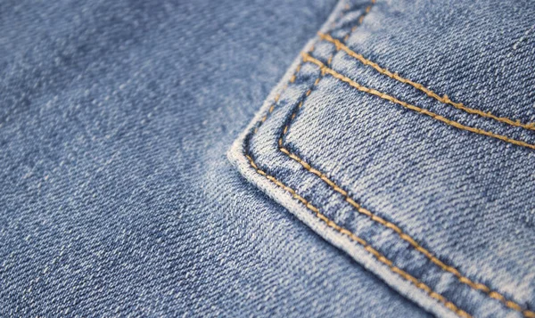 Jeans detalj, denim konsistens bakgrund, mode design — Stockfoto