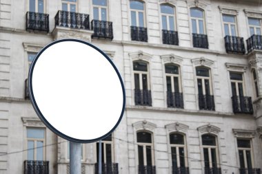 Pano düzenleme ve şablon boş çerçeve logo ve arkaplan üzerinde metin için