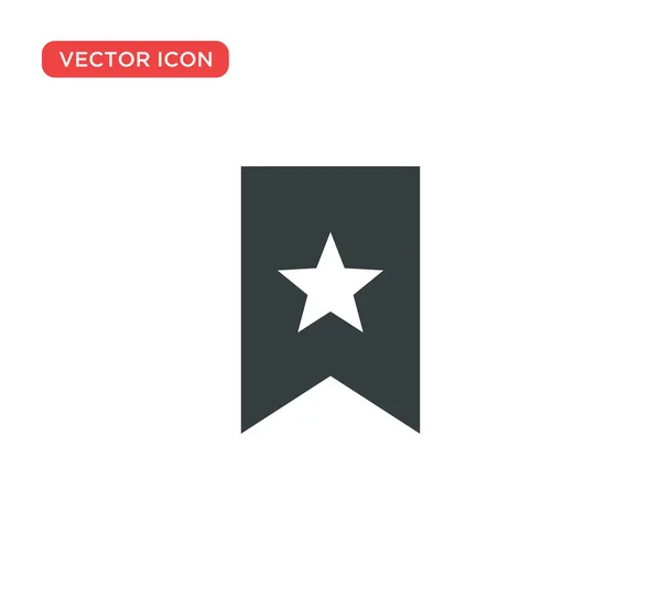 Lesezeichen Symbol Vektor Illustration Design — Stockvektor