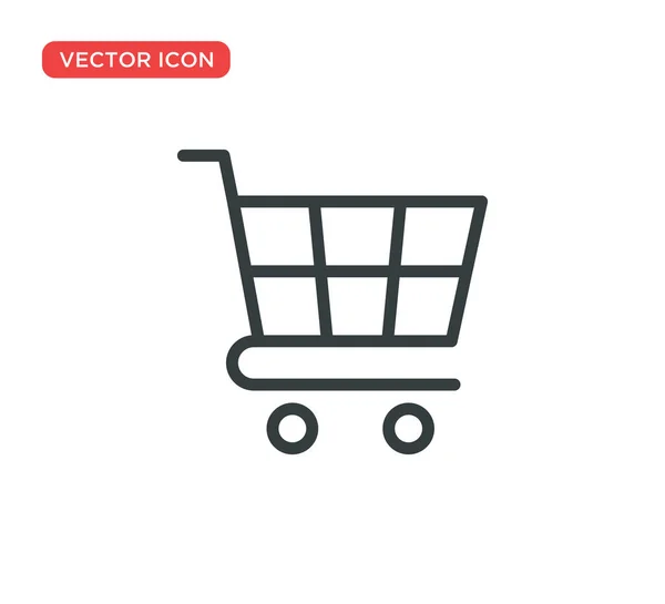 Warenkorb Symbol Vektor Illustration Design — Stockvektor