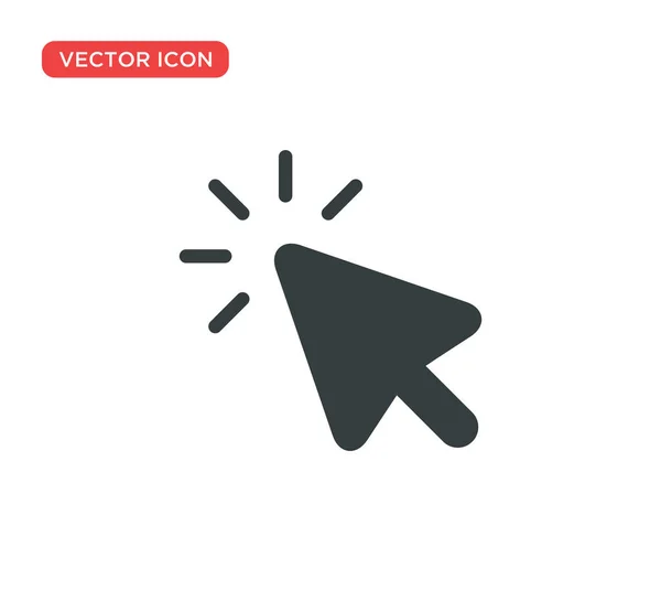 Zeiger Cursor Symbol Vektor Illustration Design — Stockvektor