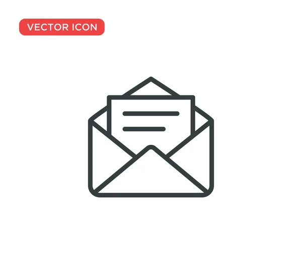 Umschlag Symbol Vektor Illustration Design — Stockvektor