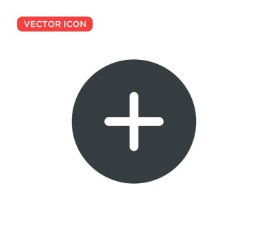 Artı simge vektör illüstrasyon tasarımı