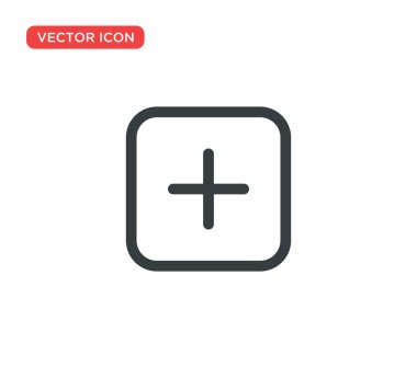 Artı simge vektör illüstrasyon tasarımı