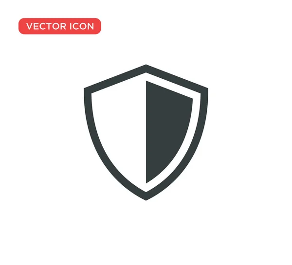 Protección de escudo Icono Vector Ilustración Diseño — Vector de stock