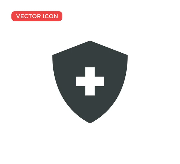 Abschirmschutz Symbol Vektor Illustration Design — Stockvektor