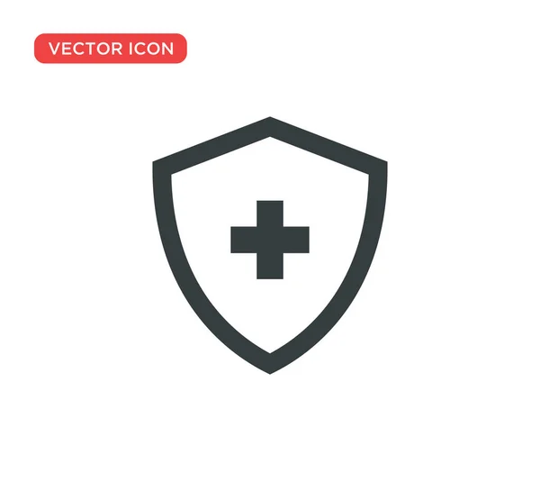 Shield Protection Icon Vector Illustration Design — Stock Vector