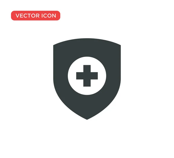 Protección de escudo Icono Vector Ilustración Diseño — Vector de stock