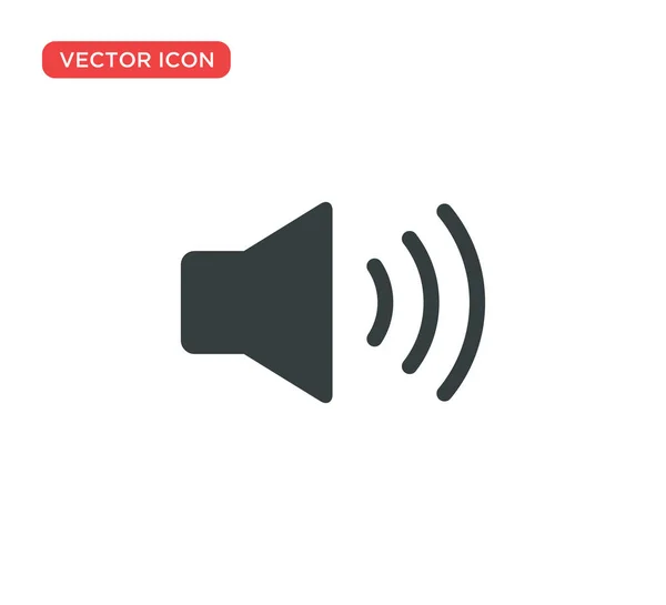 Icono de sonido Vector Ilustración Diseño — Vector de stock