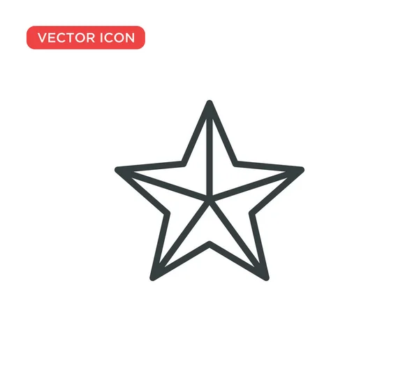 Beste Darstellung des Vektor-Sternsymbols — Stockvektor