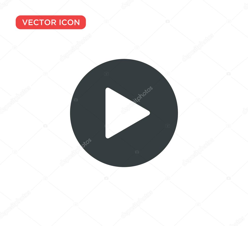 Play Icon Vector Illustration Design