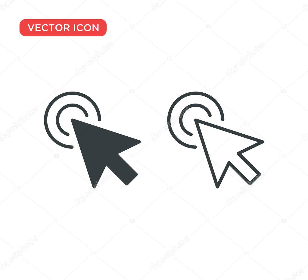 Pointer Cursor Icon Vector Illustration Design