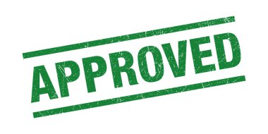 Onaylı Damga Mühür Kırmızı Grunge Sembol Vektör