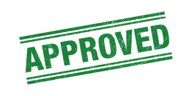 Onaylı Damga Mühür Kırmızı Grunge Sembol Vektör