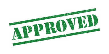 Onaylı Damga Mühür Kırmızı Grunge Sembol Vektör