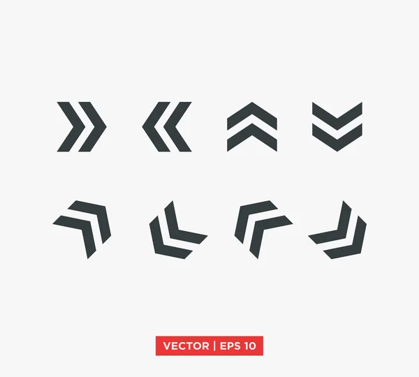 Иконный вектор стрелки — стоковый вектор