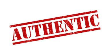 Otantik Damga Kırmızı Grunge Doku Vektör İllüstrasyon