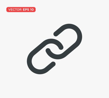 zincir linki vektör illüstrasyonu