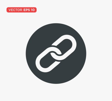 zincir linki vektör illüstrasyonu