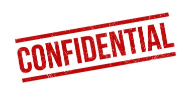 Gizli Damga Grunge Doku Vektör İllüstrasyon