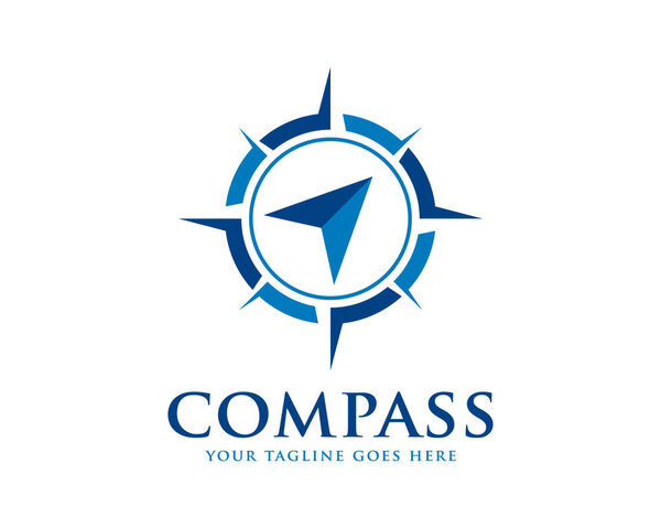 Compass Logo Template Vector Illustration