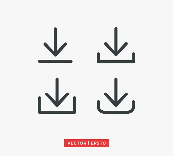 Télécharger icône vectoriel illustration — Image vectorielle