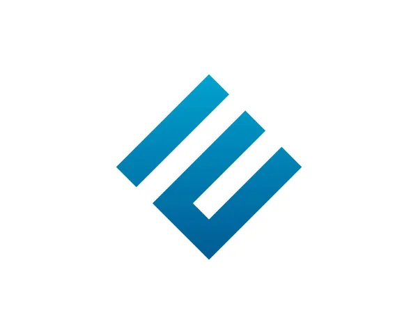 Betű Logo Ikon Vector — Stock Vector