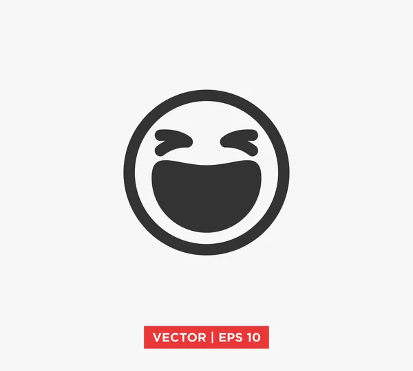 Emoticon Symbol Vektor Illustration — Stockvektor