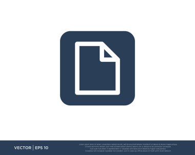 Dosya Belge Simge Vektörü