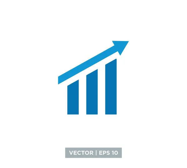 Иллюстрация вектора финансового логотипа — стоковый вектор