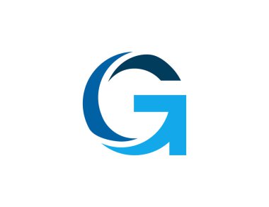 Mektup G Logo Simge Vektör