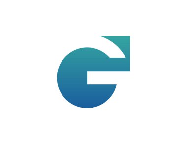 Mektup G Logo Simge Vektör