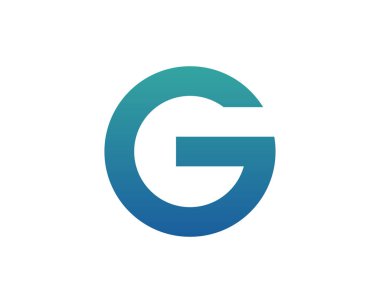 Mektup G Logo Simge Vektör