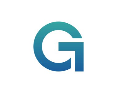 Mektup G Logo Simge Vektör