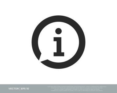 Bilgi İmzalama Simgesi Vektör İllüstrasyonu