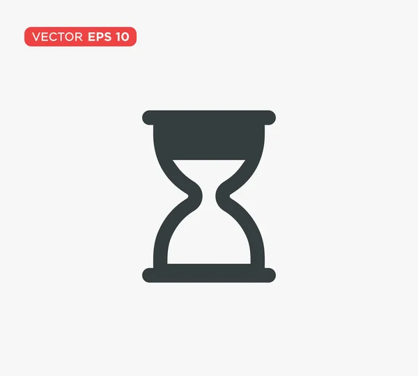 Homokóra ikon vektor illusztráció — Stock Vector