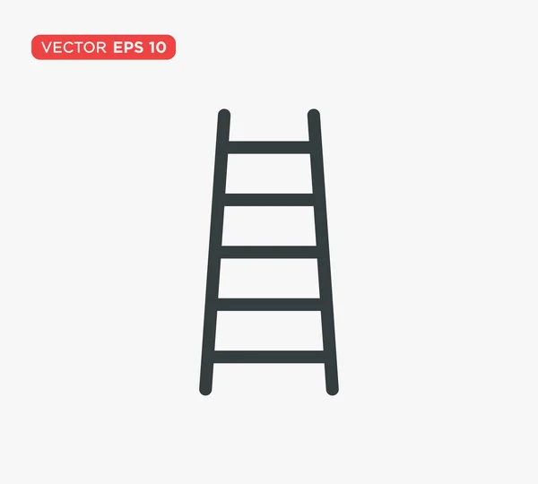 Leiter Symbol flacher Vektor Illustration — Stockvektor