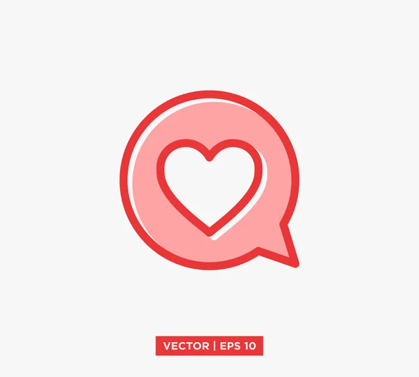 Сердечка ікони Векторні ілюстрації — стоковий вектор