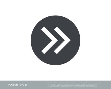 Sonraki Ok Simgesi Düğme Vektörü