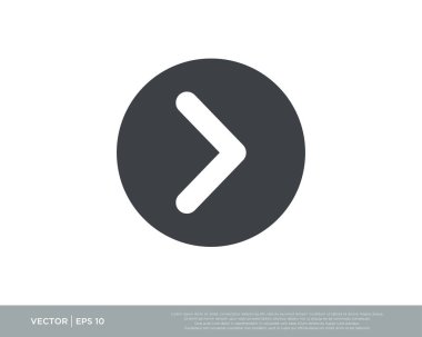 Sonraki Ok Simgesi Düğme Vektörü