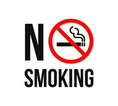 Sigara Sigara Simge Vektör İllüstrasyon