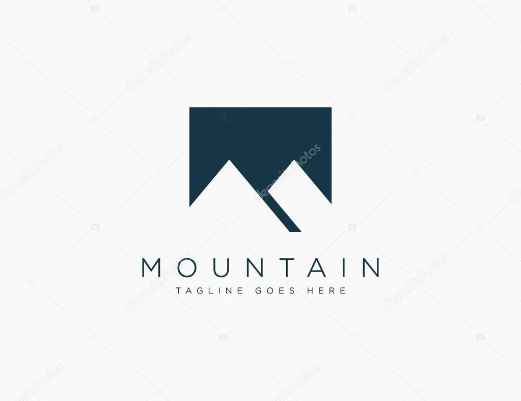 Mountain Logo Template Design Vector Illustration