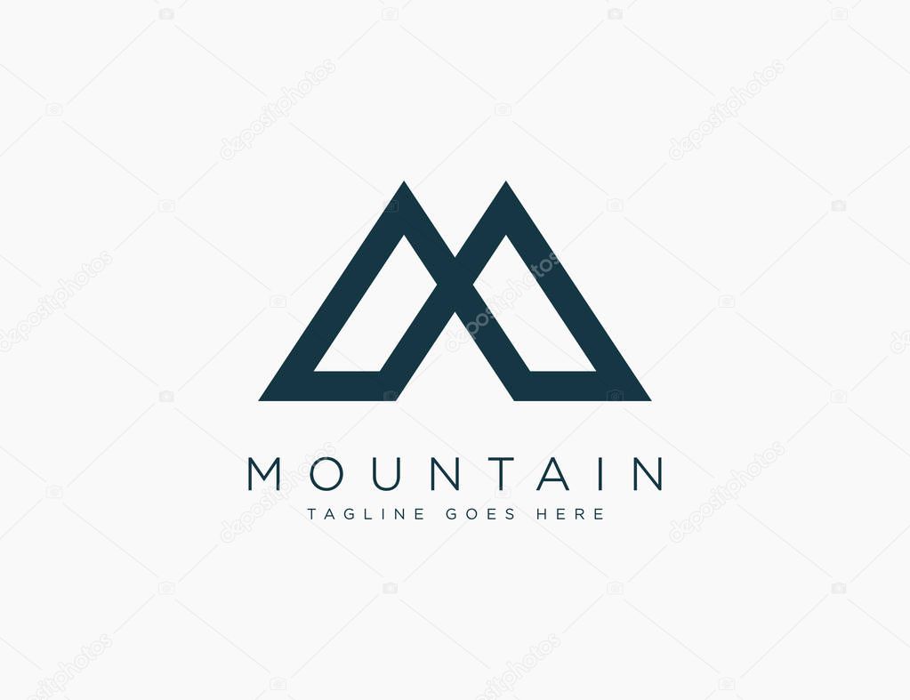 Mountain Logo Template Design Vector Illustration
