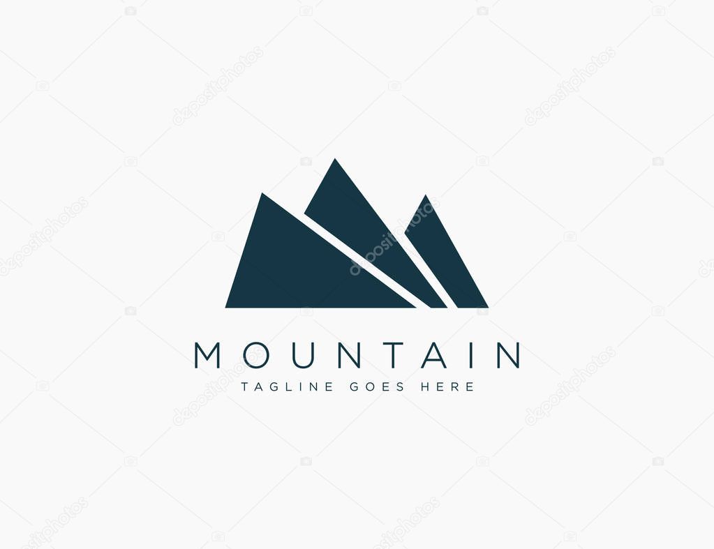 Mountain Logo Template Design Vector Illustration